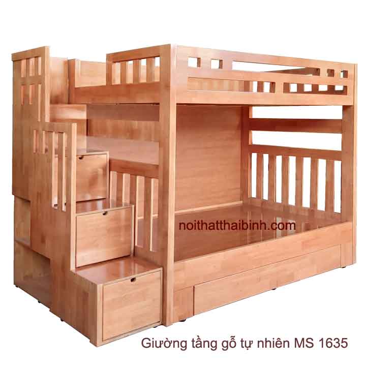 Giường tầng gỗ 