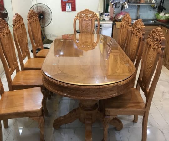 BÀN ĂN CAO CẤP GỖ GÕ ĐỎ