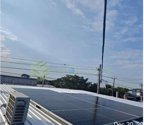 Hệ thống điện mặt trời công suất 499kWp  9 tấm pin