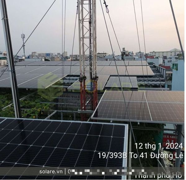 Hệ thống điện mặt trời 999 kWp 