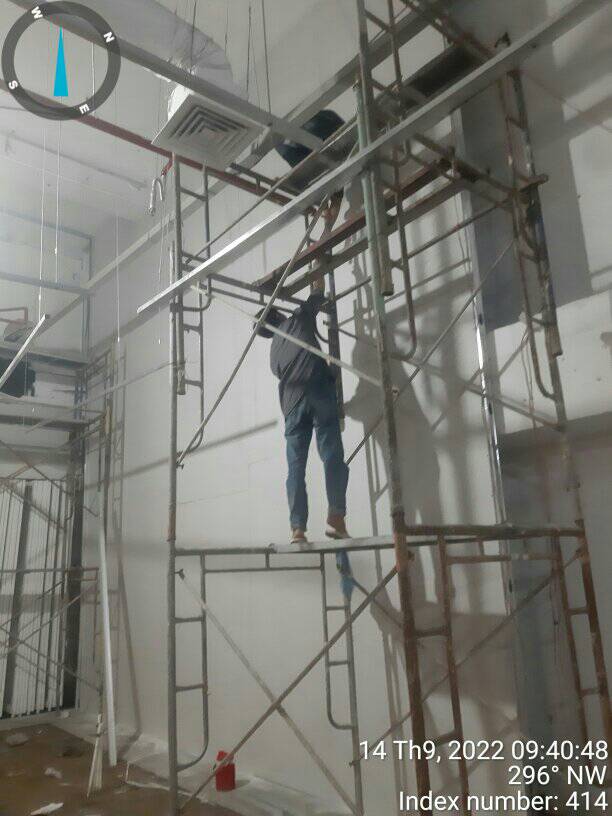 Thi công trần vách thạch cao 