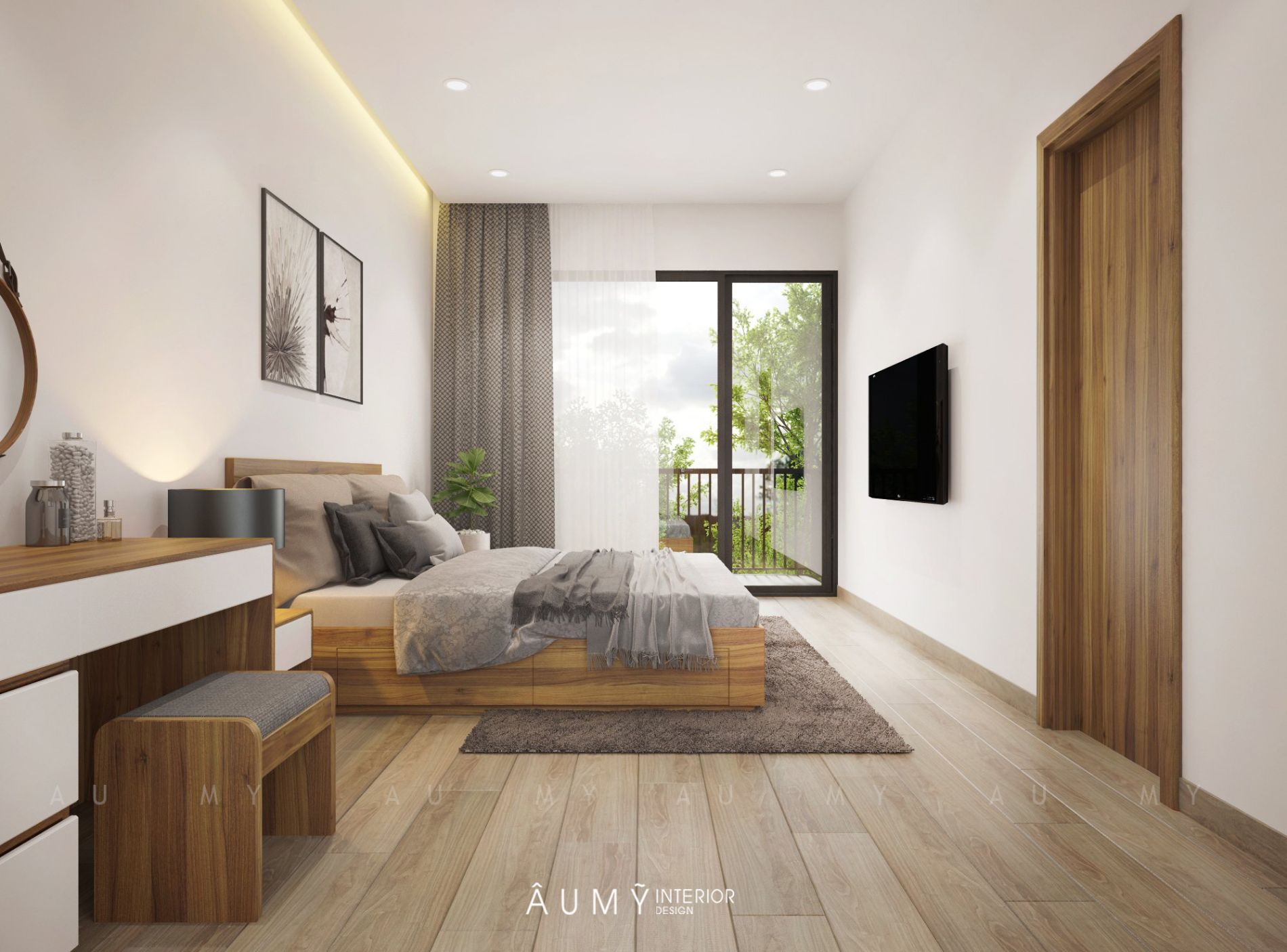 Thiết kế nội thất phòng ngủ 