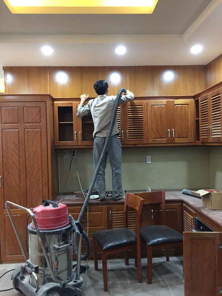 Vệ sinh nhà sau xây dựng 