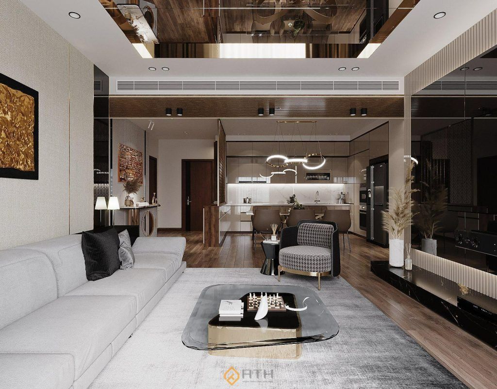 Thiết kế thi công nội thất căn hộ DIMOND GOLD MARK CITY