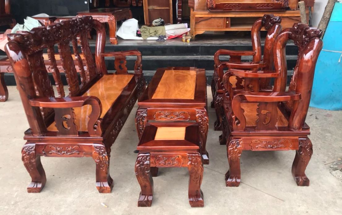 Bộ bàn ghế gỗ 