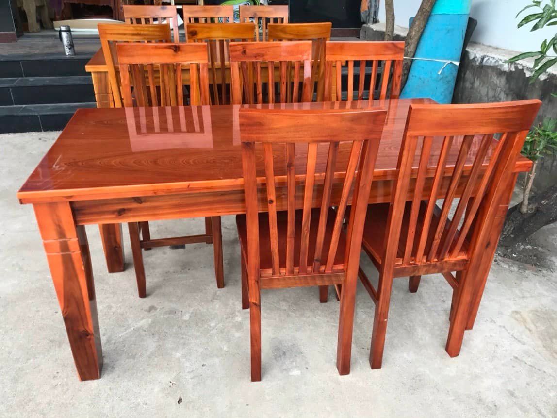 Bộ bàn ghế ngồi cao 