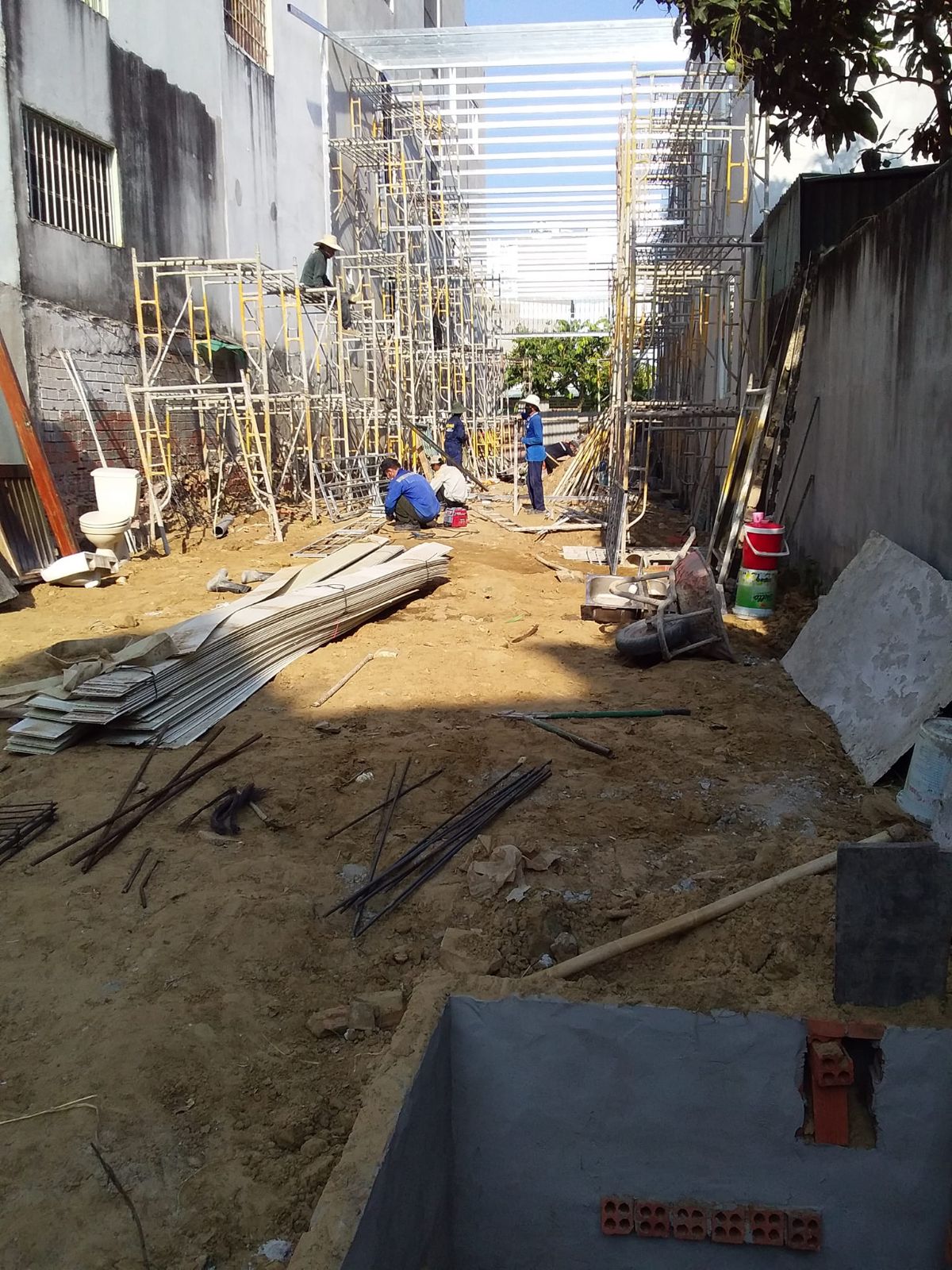 Thi công sửa chữa nhà 