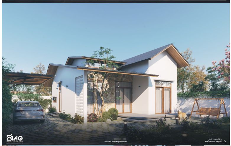 Công Trình Nhà Vườn Nghỉ Dưỡng Diện Tích