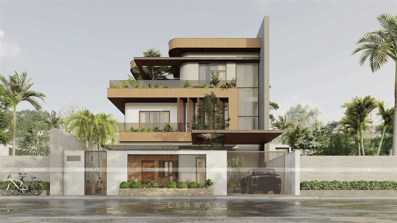 Thiết kế kiến trúc biệt thự