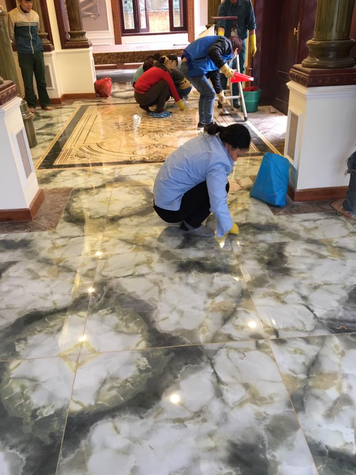 Vệ sinh sàn nhà 