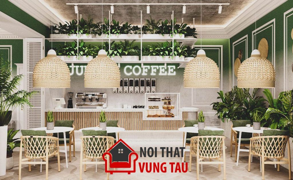 Thiết kế nội thất quán cà phê