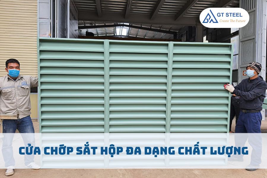 Cửa Chớp Sắt Hộp Đa Dạng