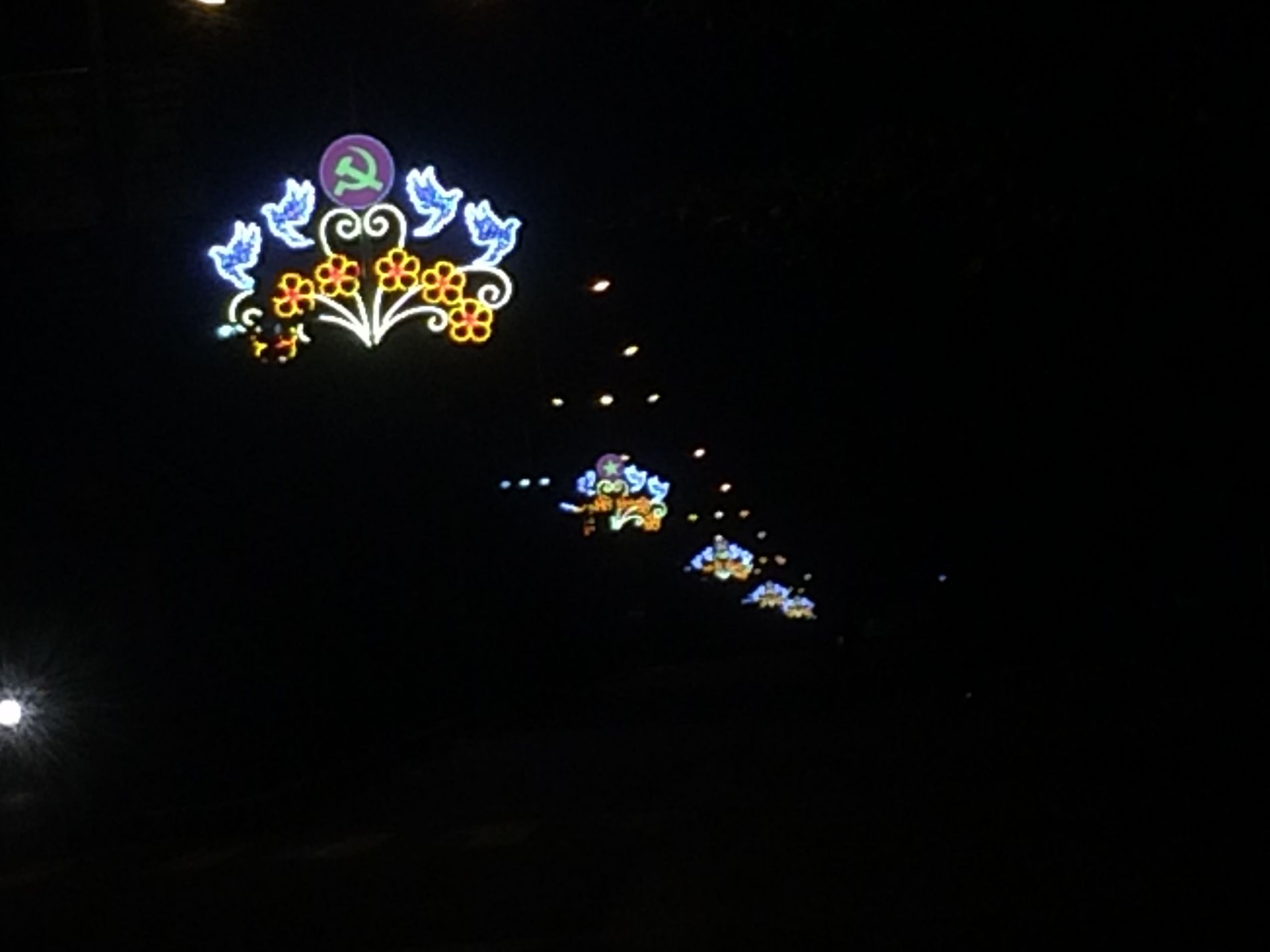 trang trí đường phố