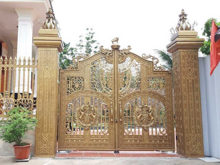 Cổng nhôm đúc