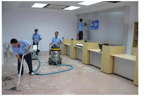Vệ sinh văn phòng công ty 