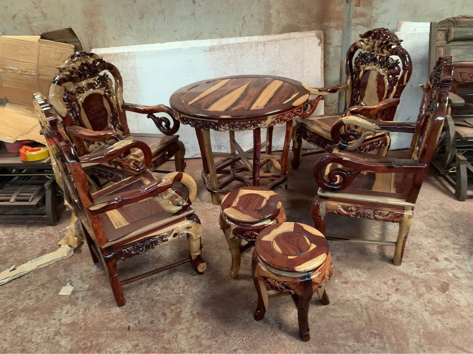 Bộ bàn ghế mỹ nghệ
