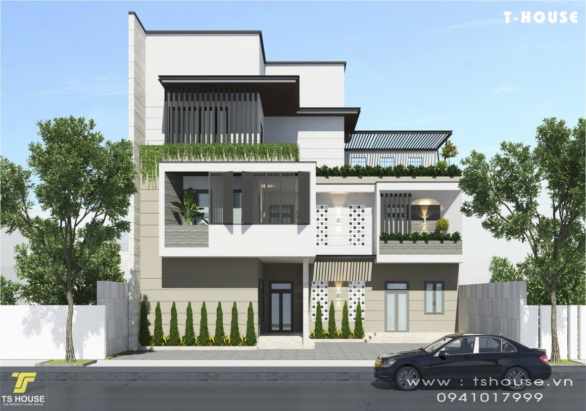 Thiết kế kiến trúc biệt thự
