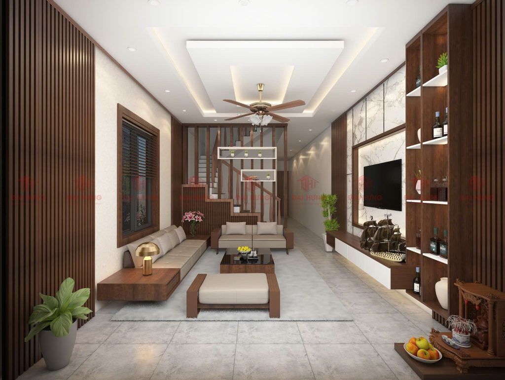  Thiết kế và thi công nội thất phòng khách