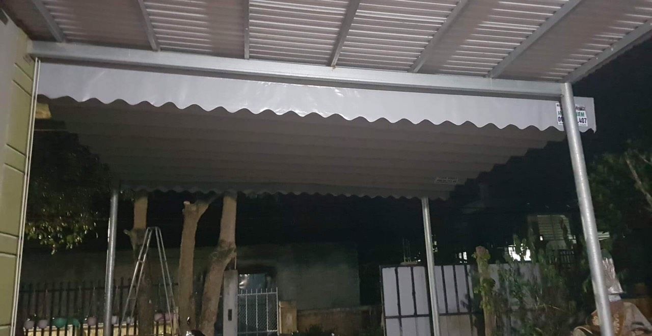 Thi công mái xếp 