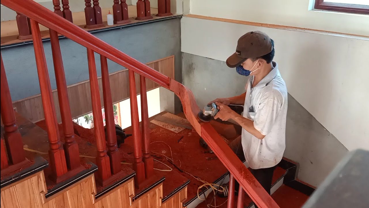 Sửa chữa cầu thang gỗ 