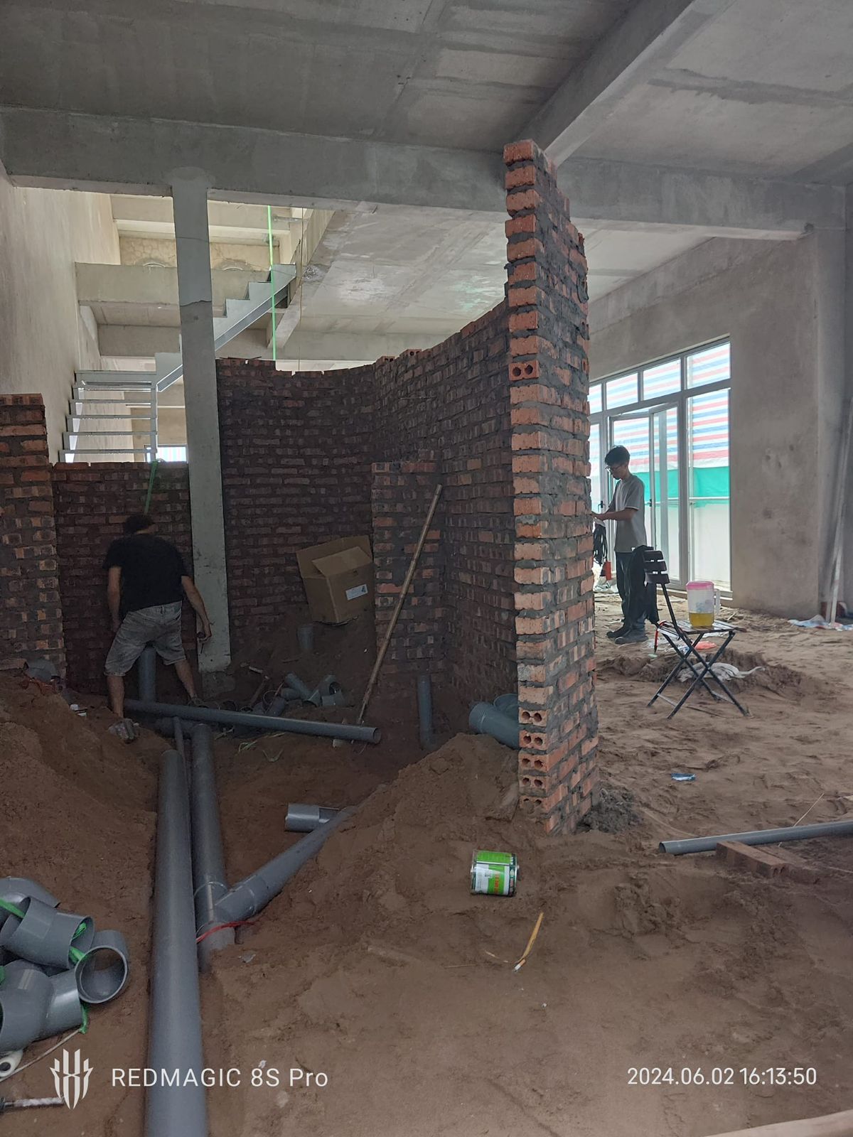 Thi công hệ thống điện nước cho công trình