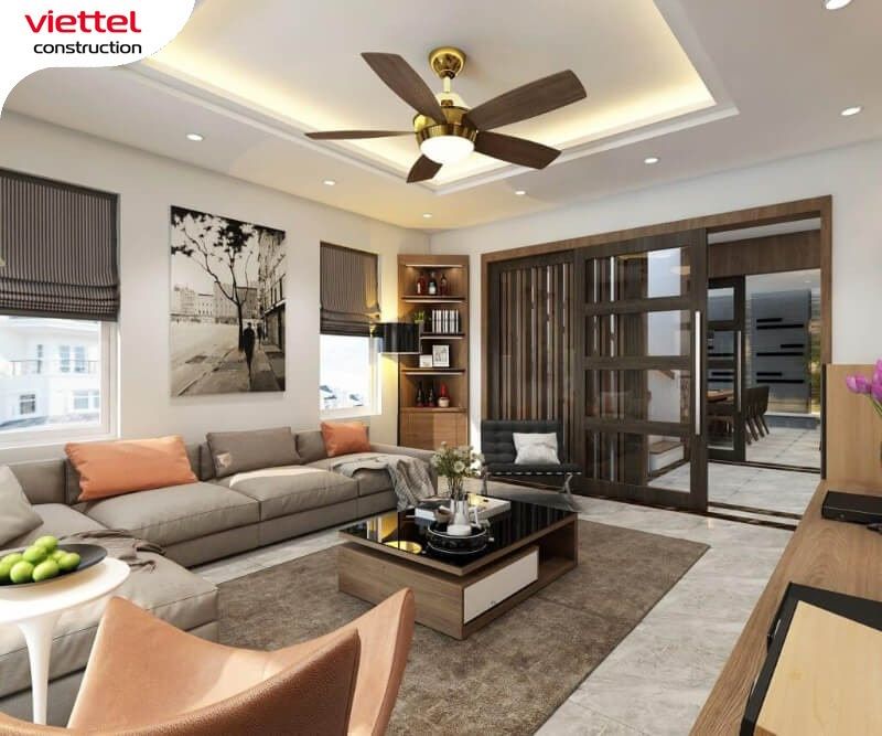 Thiết kế nội thất phòng khách 