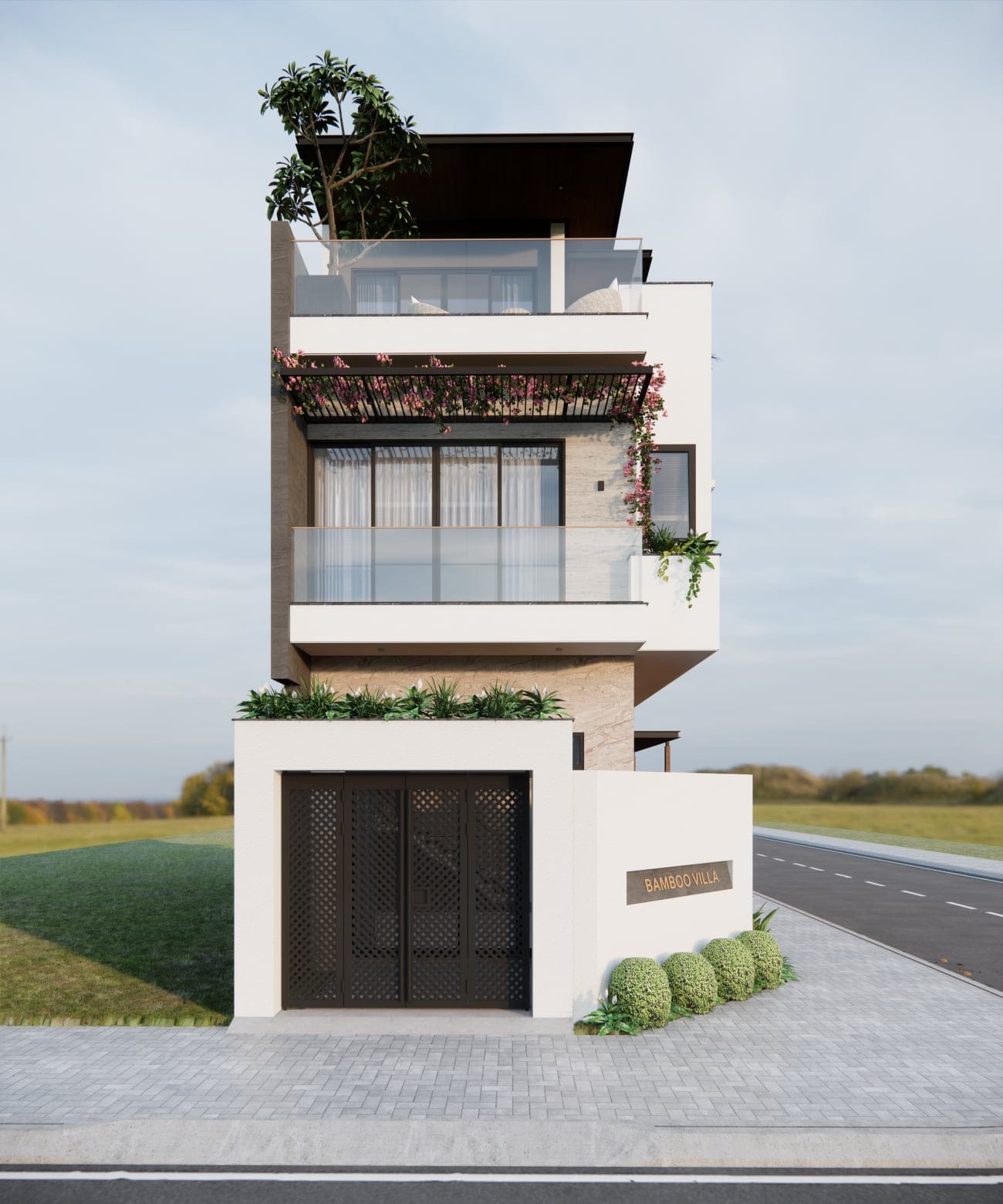 Thi công xây dựng phố