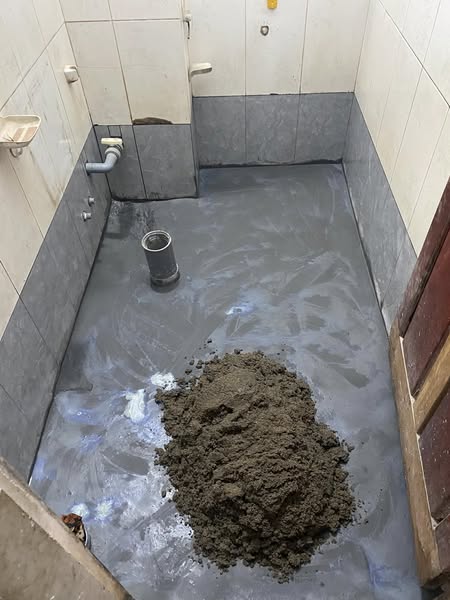 Thi công chống thấm nhà wc
