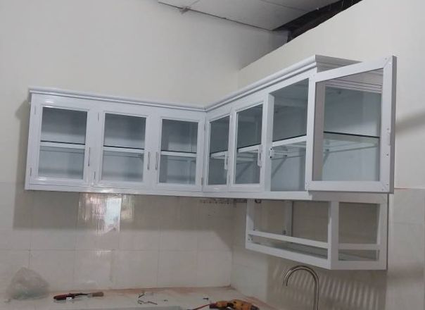 Tủ bếp nhôm 