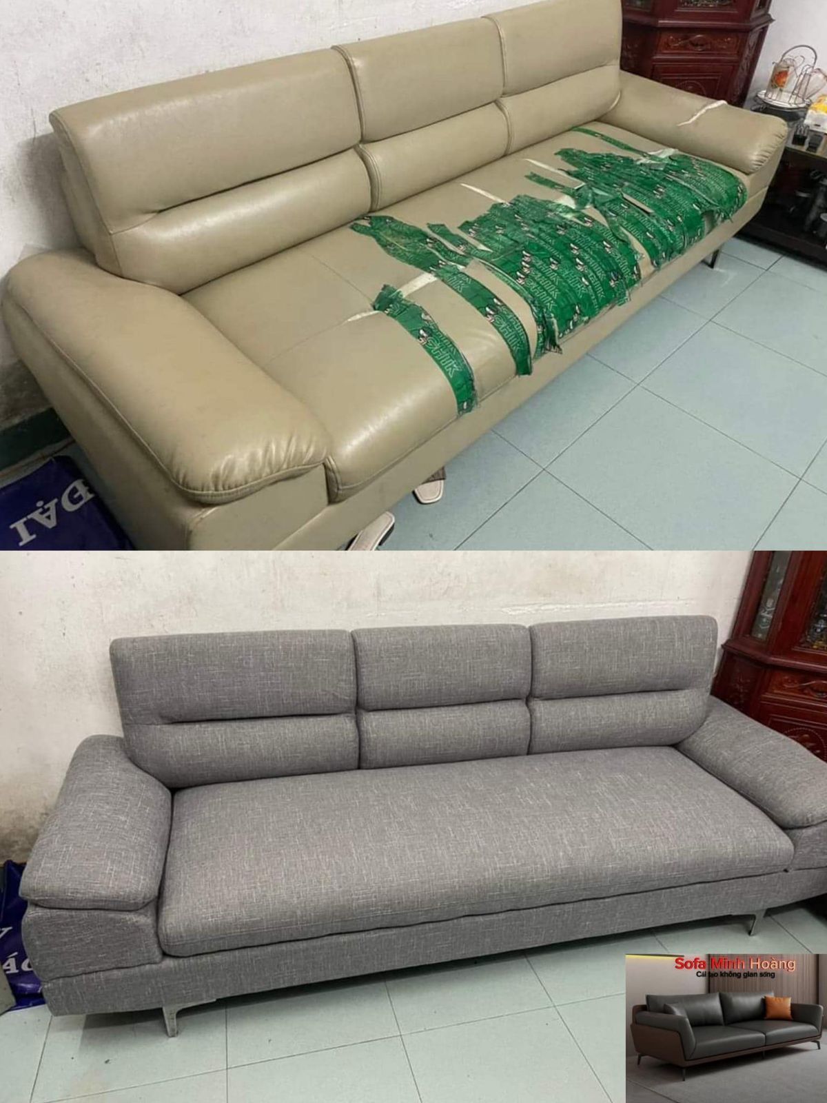 Bọc ghế sofa
