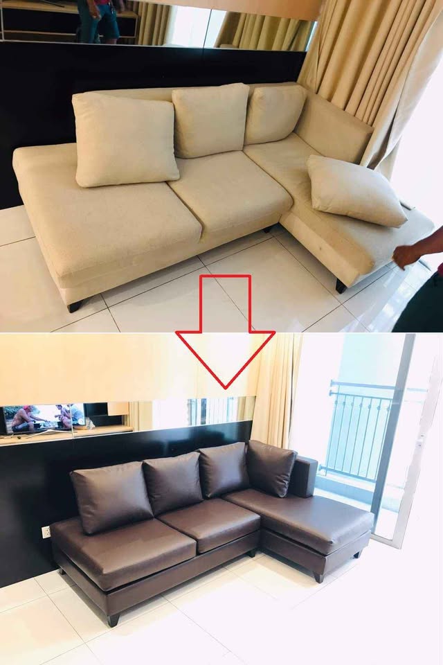 Bọc sofa mới 