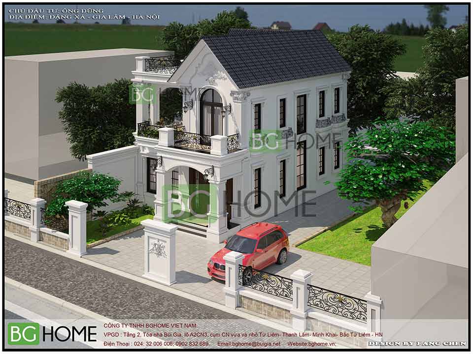 Thiết kế kiến trúc biệt thự