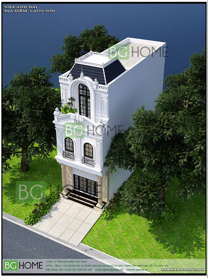 Thiết kế kiến trúc nhà phố