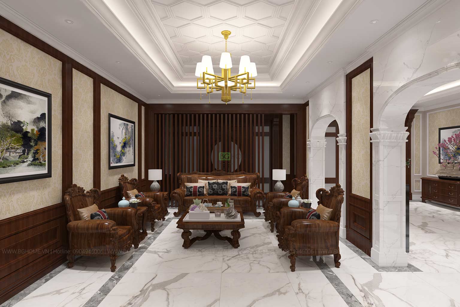 THIẾT KẾ NỘI THẤT BIỆT THỰ