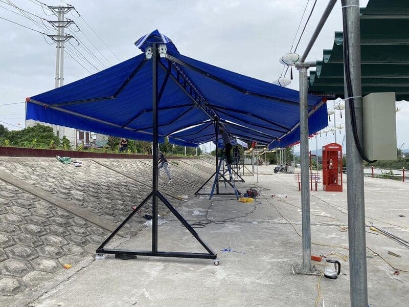 Mái xếp di động