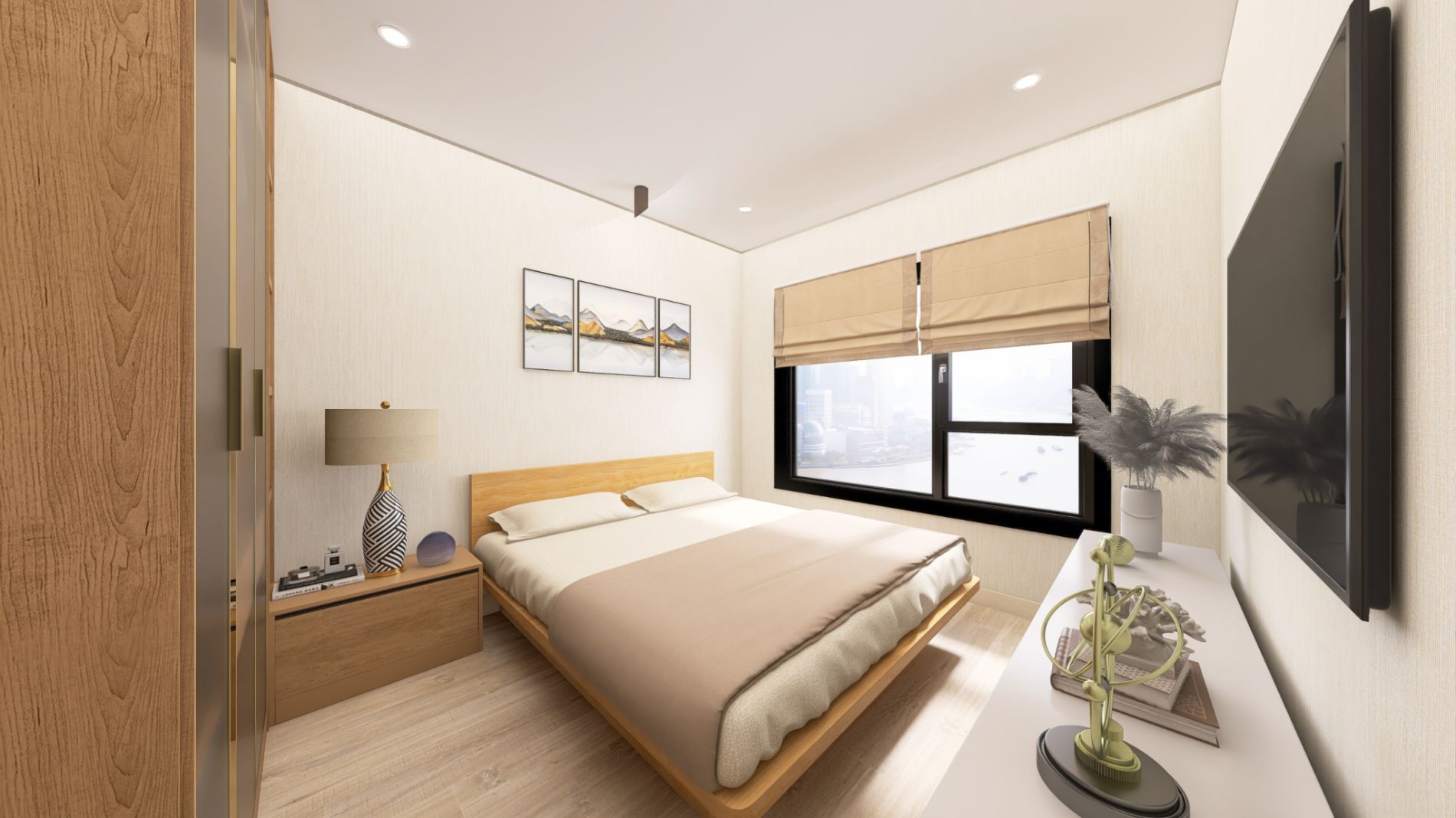 Phong cách Nhật Bản  Phòng ngủ