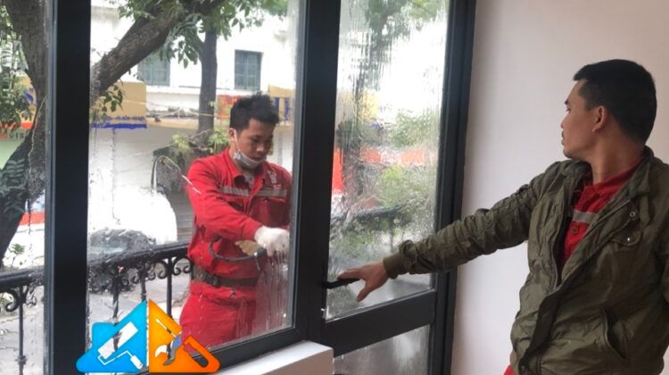 Vệ sinh công nghiệp sau xây dựng