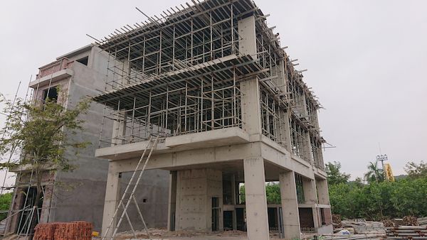 Xây nhà phố 7 tầng