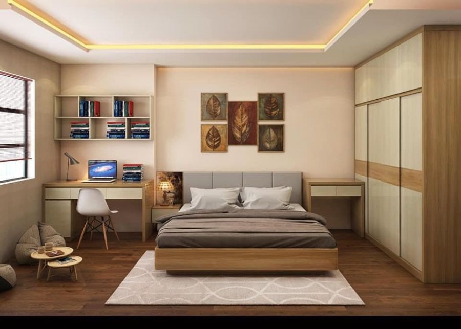 Lắp đặt nội thất cho phòng ngủ 