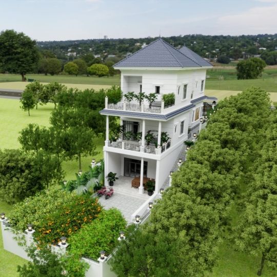 Xây dựng hoàn thiện biêt thự 