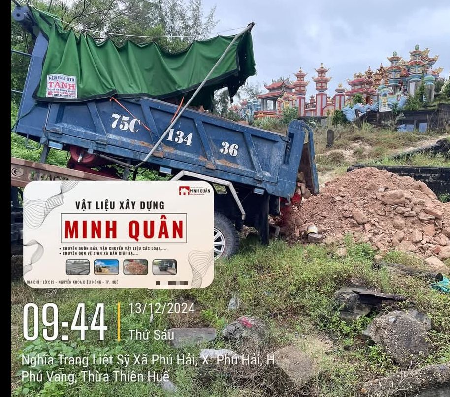 Chuyên chở xà bần 