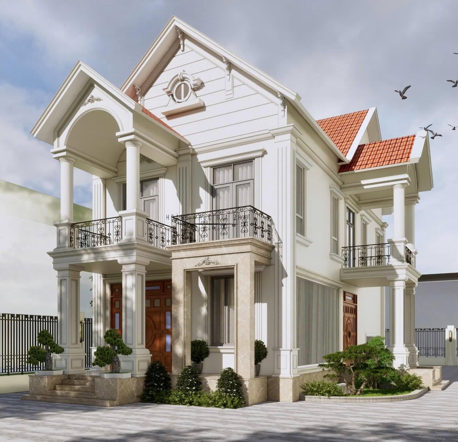 Biệt thự mái Thái