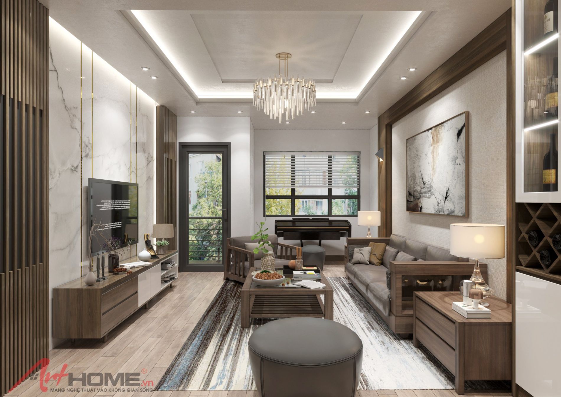 Thiết kế nội thất Nhà phố