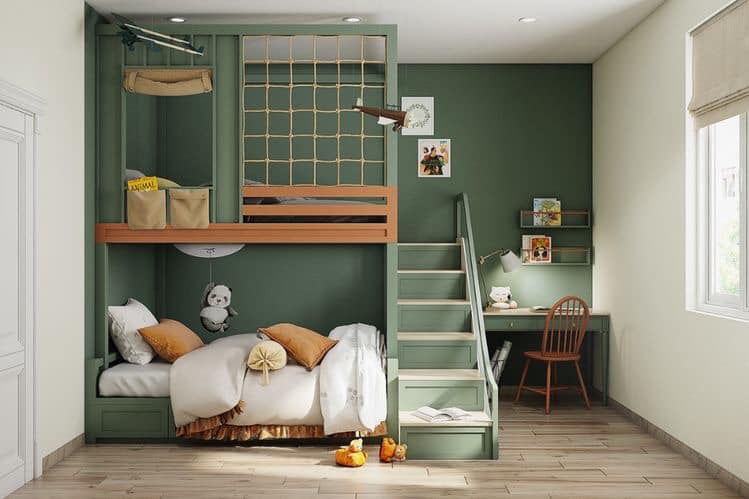 Thiết kế giường tầng 