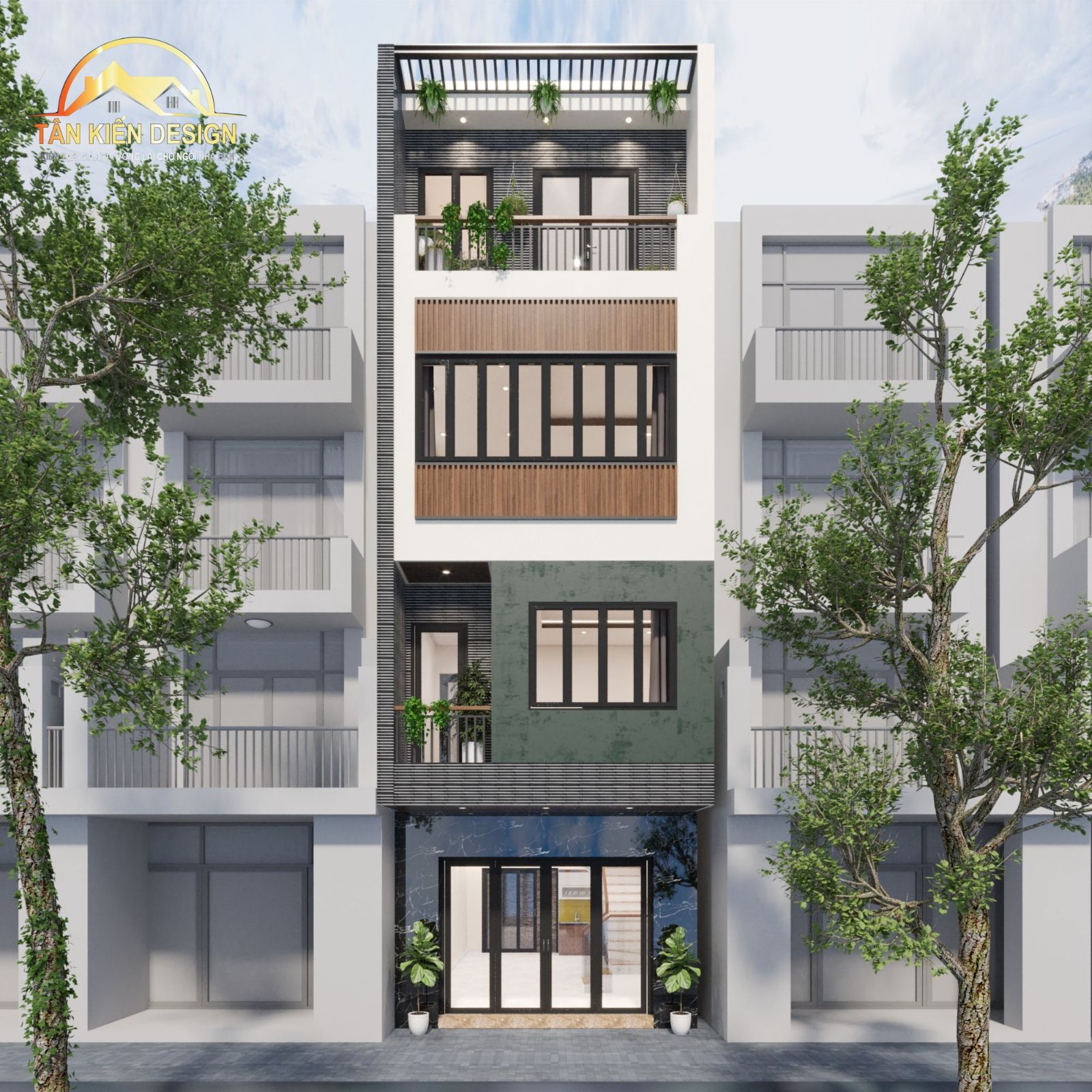Xây dựng nhà ống