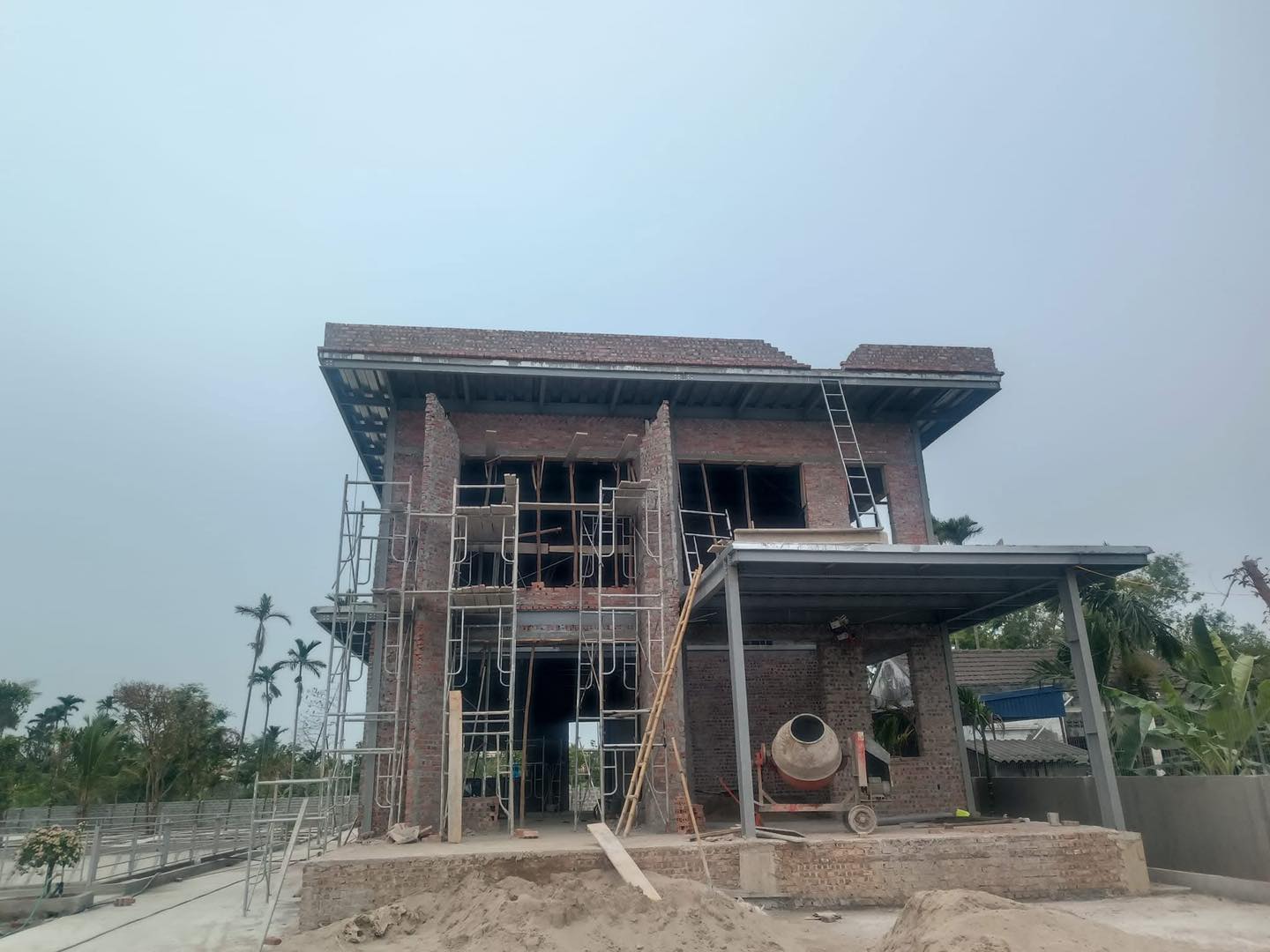 Thi công xây dựng nhà 